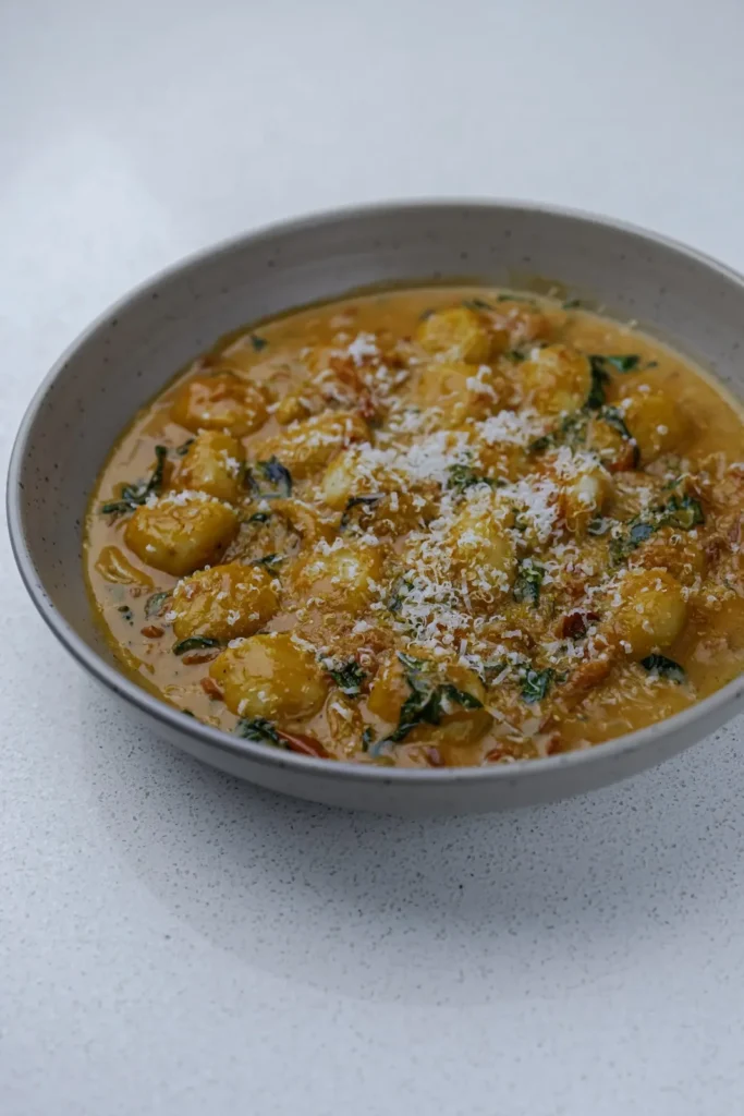 Spicy Garlic & Tomato Gnocchi